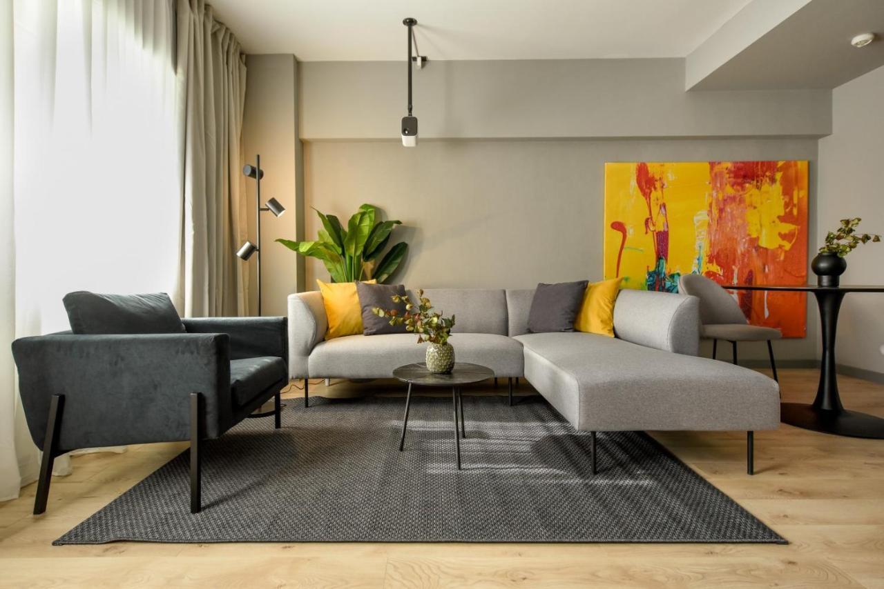 Luxury Apartment Near Radisson Hotel - Wall Projector & Modern Design Bucareste Exterior foto